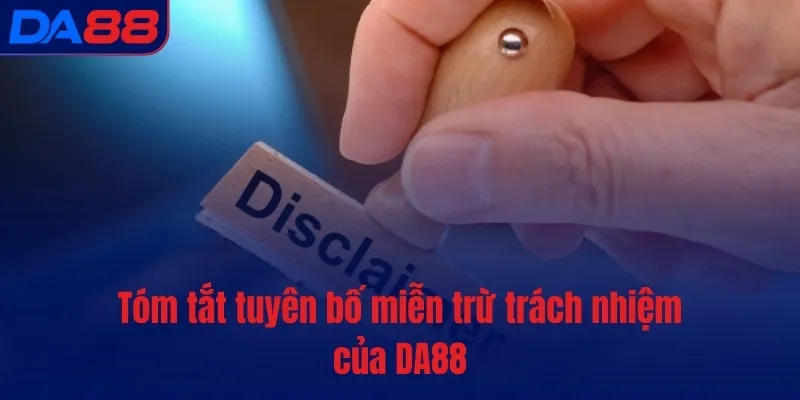 Miễn trừ trách nhiệm - Rũ bỏ bớt trách nhiệm pháp lý - TOTX.BLOG